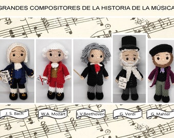 Great composers in the history of music