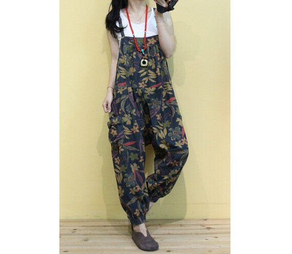 womens loose fit overalls