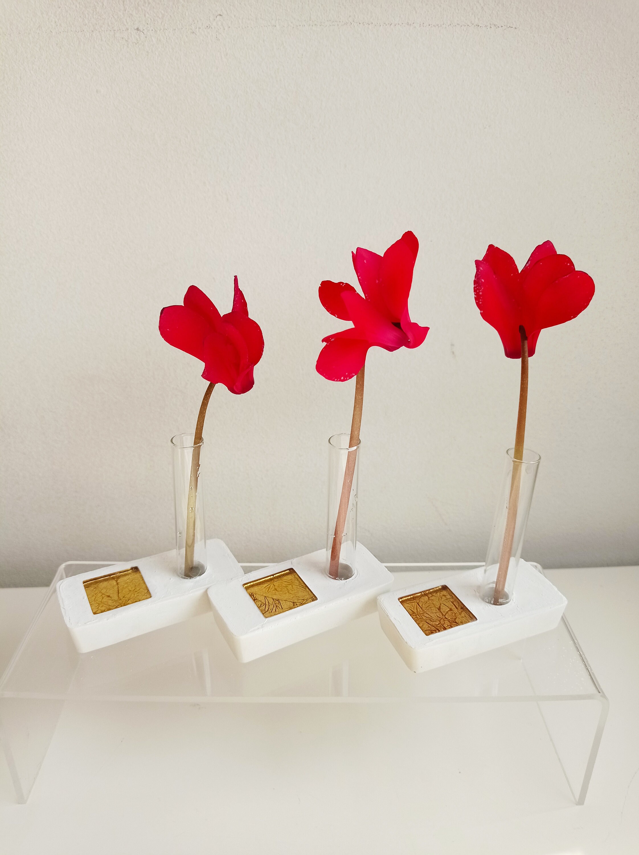Set de Trois Mini Soliflores