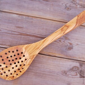 Fry Skimmers in olive wood 30cm image 3