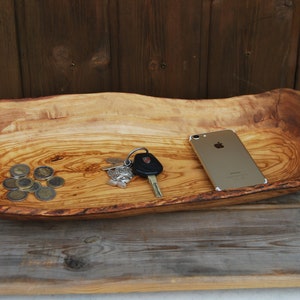 XXL Olive Wood Salad Bowl   ** WOOD UNIQUE**  45cm