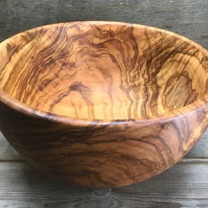 Mega Big  Olive Wood Salad Bowl 36Cm _ Wood Unique