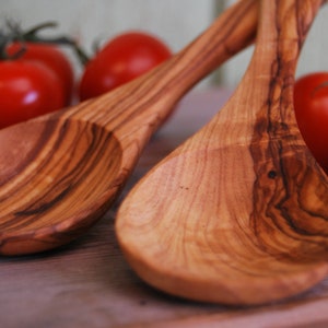 childrens spoon, Table Spoon  in olive wood 18cm