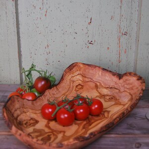 XXL Schale Obstschale Schüssel aus Olivenholz 35cm