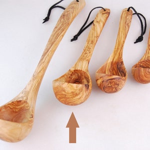 Olive Wood Ladle - 35 cm