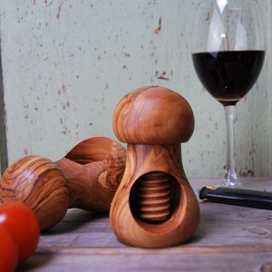 Olive Wood Nutcracker