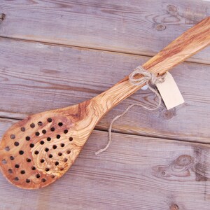 Fry Skimmers in olive wood 30cm image 2