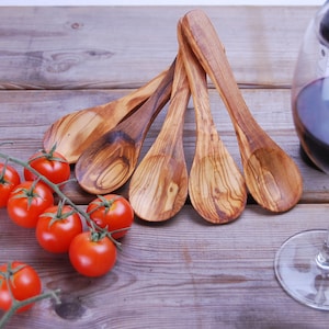 SET 5, Table Spoon  in olive wood