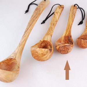 Olive Wood Ladle - 30 cm