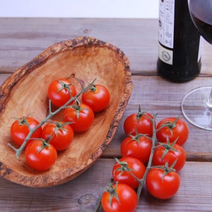 Olive Wood Salad Bowl ** WOOD UNIQUE**