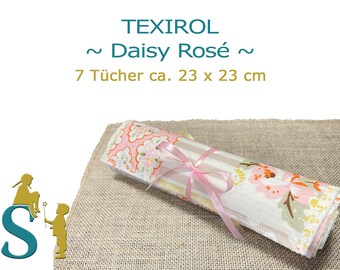 Texirol ~Daisy-Rosé~ Textile Küchenrolle