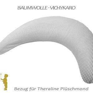 Bezug für Plüschmond Vichykaro Bild 1