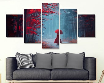Anime wall art | Etsy