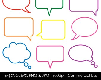 Download Speech Bubble Svg Etsy
