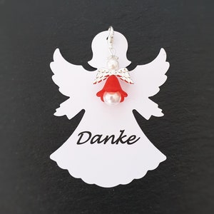 20 Pendentifs Ange Gardien Carte Ange Baptême Communion Mariage Porte-Bonheur Fiançailles Cadeau Invité Ailes Place Cartes Merci
