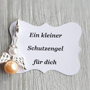 20 beschermengelhangers + 20 kaarten doopsel communie geluksbrenger verzilverd gastgeschenk engel notitie gepersonaliseerde spc