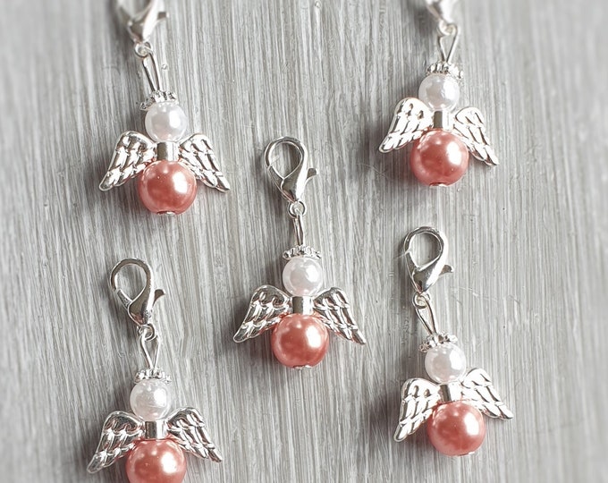 20 Guardian Angel Pendant Angel Baptism Communion Wedding Confirmation Birth Lucky Charm Silver Plated Gift spc