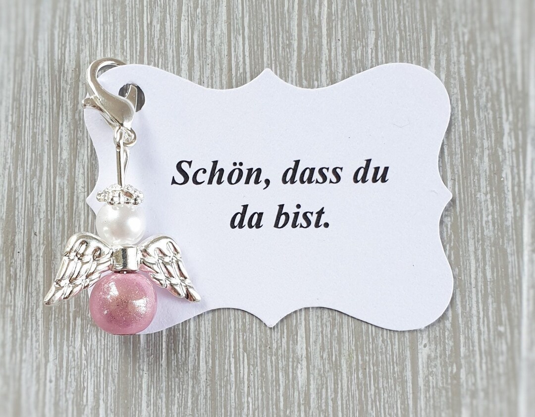 10 Schutzengel Anhänger Engel Taufe Kommunion Hochzeit Glückbringer