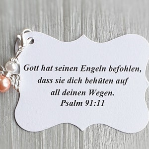20 beschermengelhangers + 20 kaarten doopsel communie geluksbrenger verzilverd gastgeschenk engel notitie gepersonaliseerde spc
