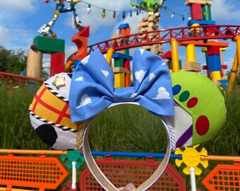 Woody and Buzz Lightyear Ears / Toy Story Ears / Woody / Buzz Lightyear Mickey Ears