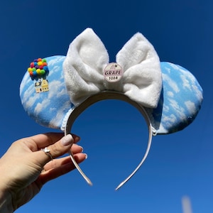 Up Disney Pixar Inspired Ears / Up the Movie Mickey Ears / Minnie Ears