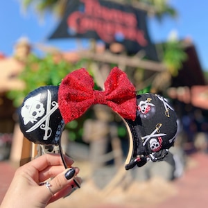 Pirates of the Caribbean Inspired Ears / Disney Attraction Inspired / Jack Sparrow Inspired Ears