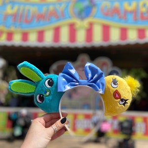 Ducky and Bunny Ears / Toy Story 4 Ears / Toy Story Inspired Mickey Ears