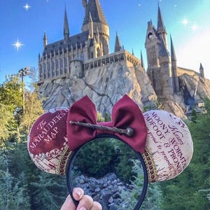 Wizard World / Map / Inspired Mickey / Disney Ears