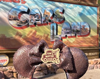 Tow Mater Disney Ears, Radiator Springs Mickey Ears