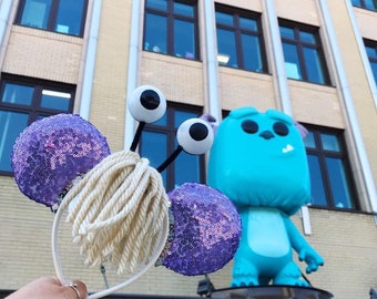 Boo Monsters, Inc. Inspired Mickey / Disney Ears/ Boo Monster Costume Ears