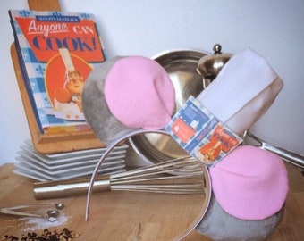 Remy Inspired Ears / Ratatouille Inspired Mouse Ears