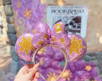 Oreilles de Minnie Mouse de Raiponce : inspirées de l'enchevêtrement, phosphorescentes