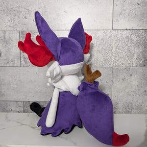 Braixen ręcznie robiony pluszak zdjęcie 9