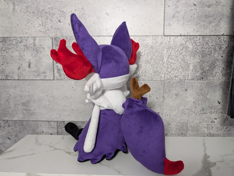 Braixen ręcznie robiony pluszak zdjęcie 9