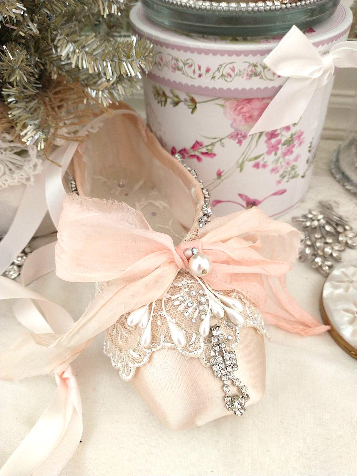 decorated ballet shoes