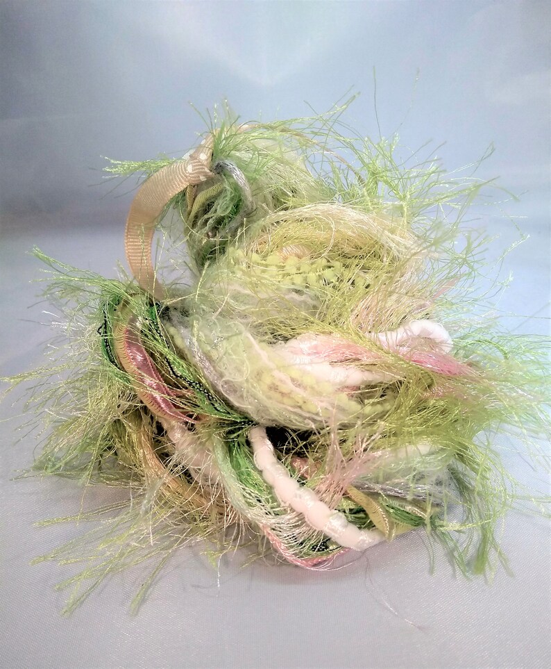 Marshlands 18 Yards Mixed Media Jewelry Fibers Art Yarn Textiles Crafts Materials Collage Weaving Knitting Crochet Supplies Kit Bundle