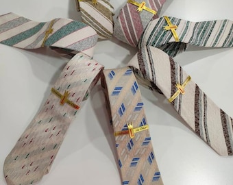 Vintage tie, 50s tie, 20th century tie, tie, colorful tie, vintage accessory, gift for men, vintage gift