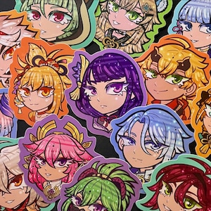 Inazuma Genshin Stickers