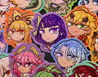 Inazuma Genshin Stickers