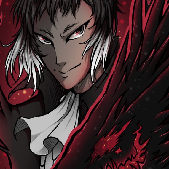 Bungo Stray Dogs Print Akutagawa Etsy Bungo Stray Dogs Print Akutagawa Etsy