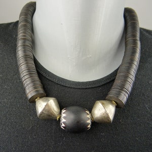 MALI Trade Beads Chevron Necklace