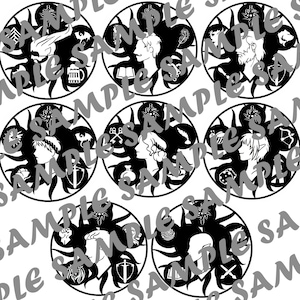 Dragon Age Inquisition romance vinyl decal