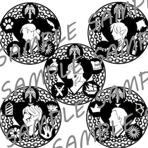 Dragon Age 2 romance vinyl decal