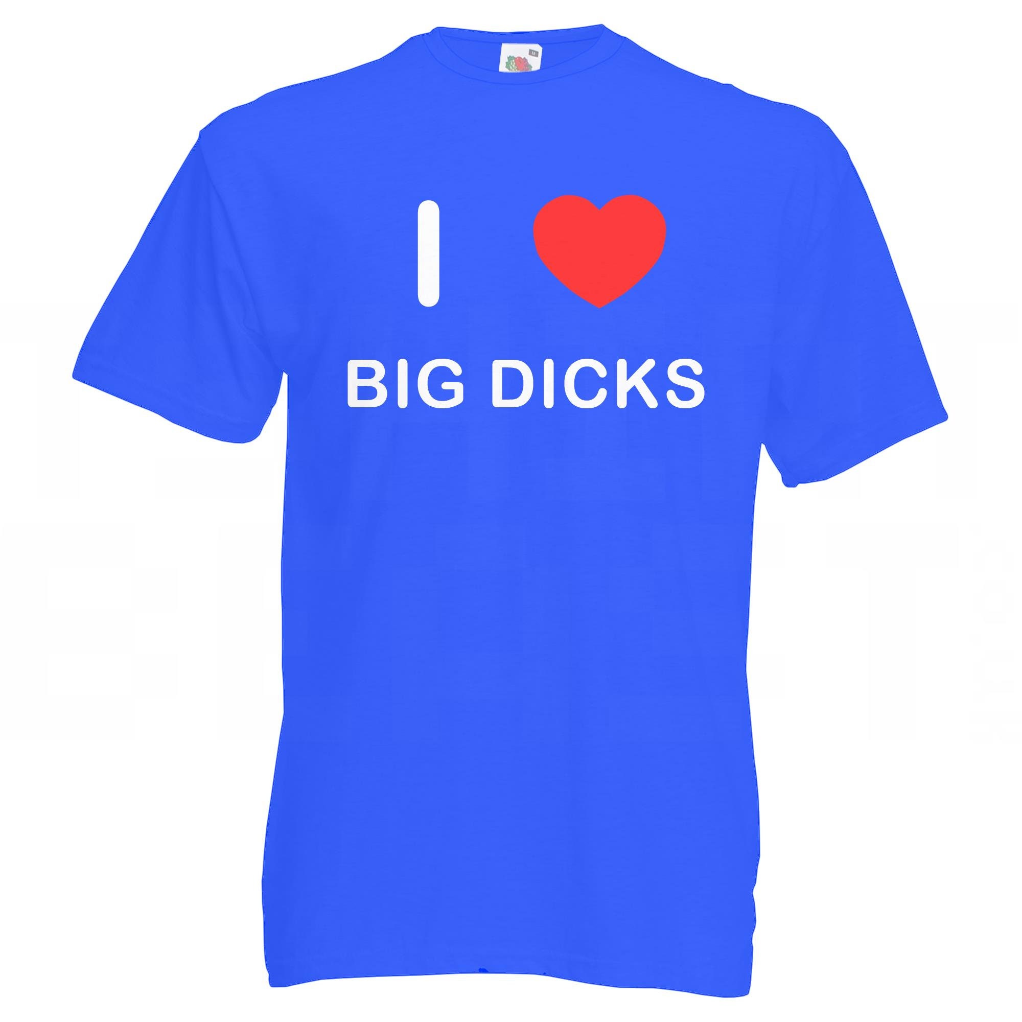 I Love Heart Big D*cks - Quality Cotton Printed T Shirt - Etsy I Love Heart Big D*cks - Quality Cotton Printed T Shirt - Etsy