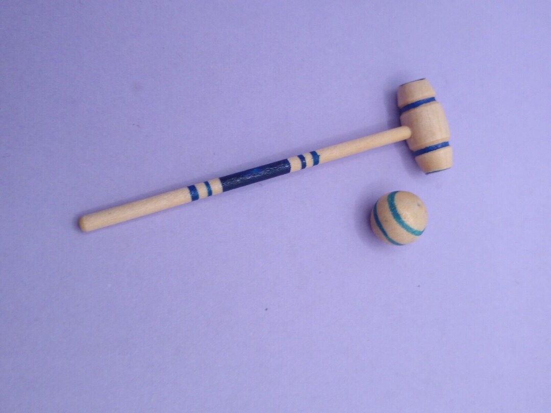 1965 Vintage Barbie Skipper Croquet Mallet & Ball Fun Time Etsy