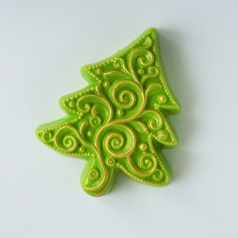 Christmas Tree Plastic Mold Plastic Soap Mold Soap Making Etsy