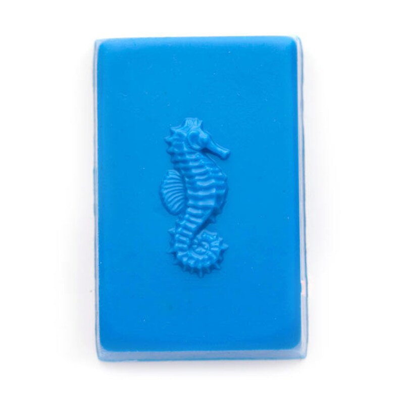 soap mold plastic mold chocolate mold bathbomb mold Sea Horse