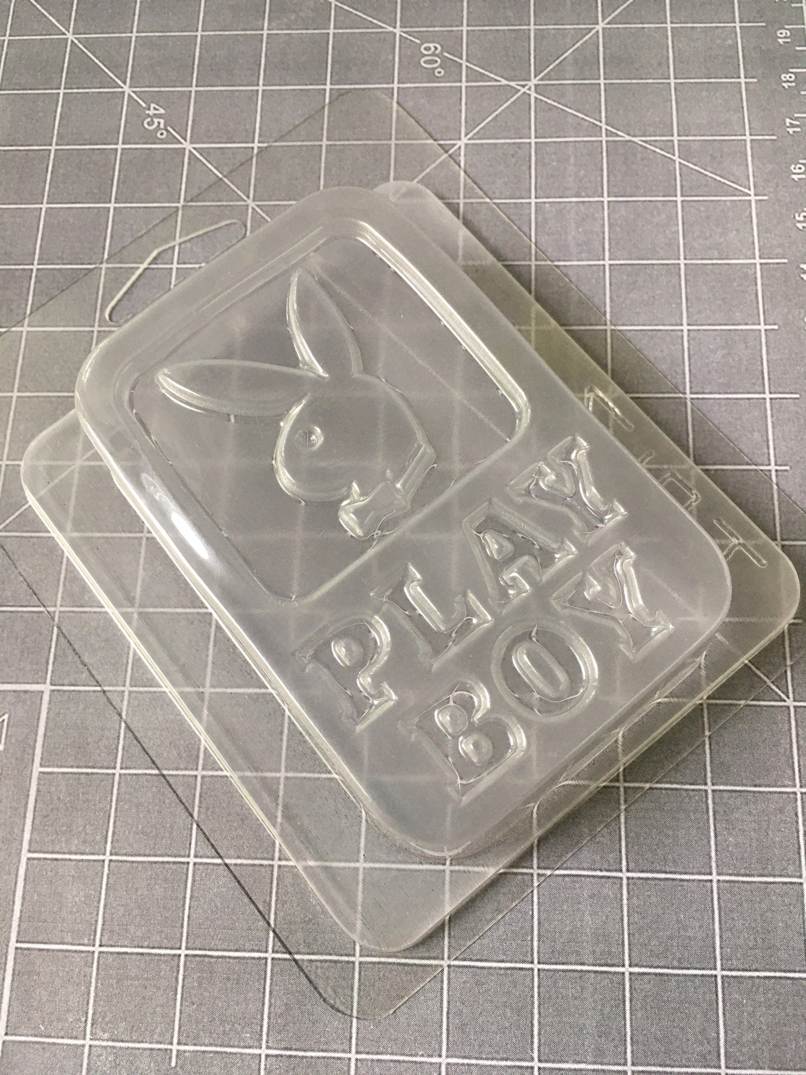 Playboy plastic mold plastic soap mold soap making soap Etsy
