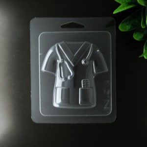 /"Medical gown 2/" plastic soap mold soap making mold mould