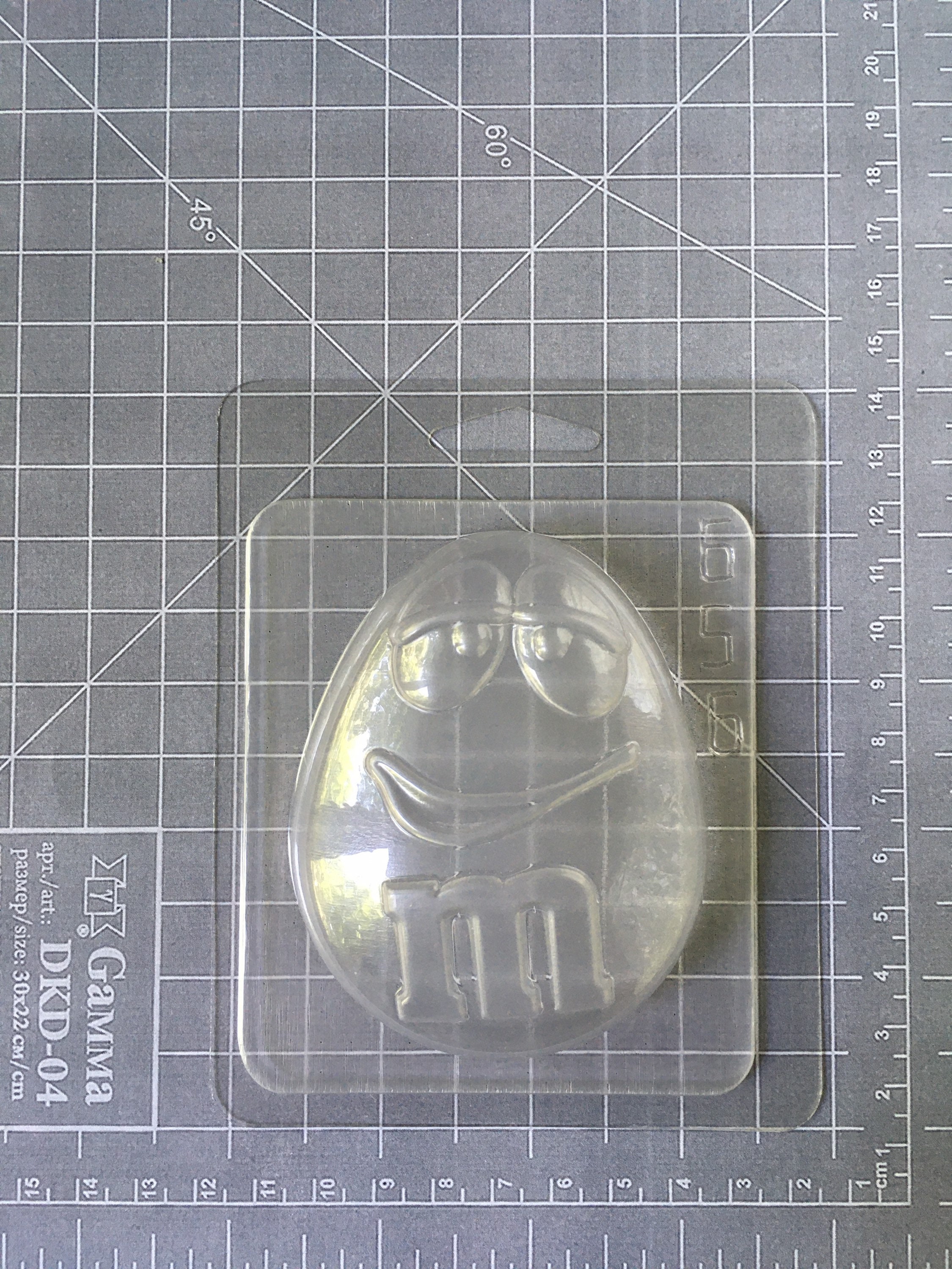 M&M's Yellow plastic mold plastic soap mold soap making Etsy